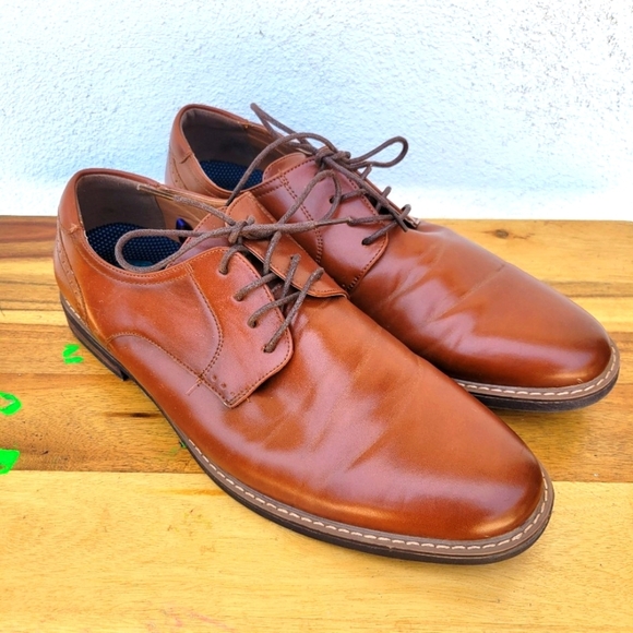 Nunn Bush Since Calderone Plain Toe Oxford Men's Shoes Size 12 - Picture 2 of 16